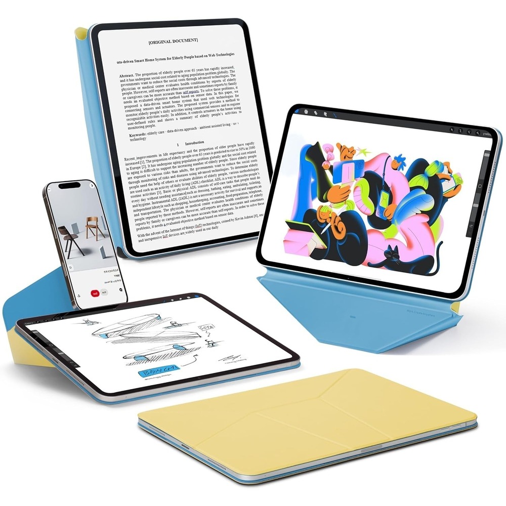 MOFT Dynamic Folio Case for iPad Pro 11" (2025/2024) – Slim Magnetic Stand‎